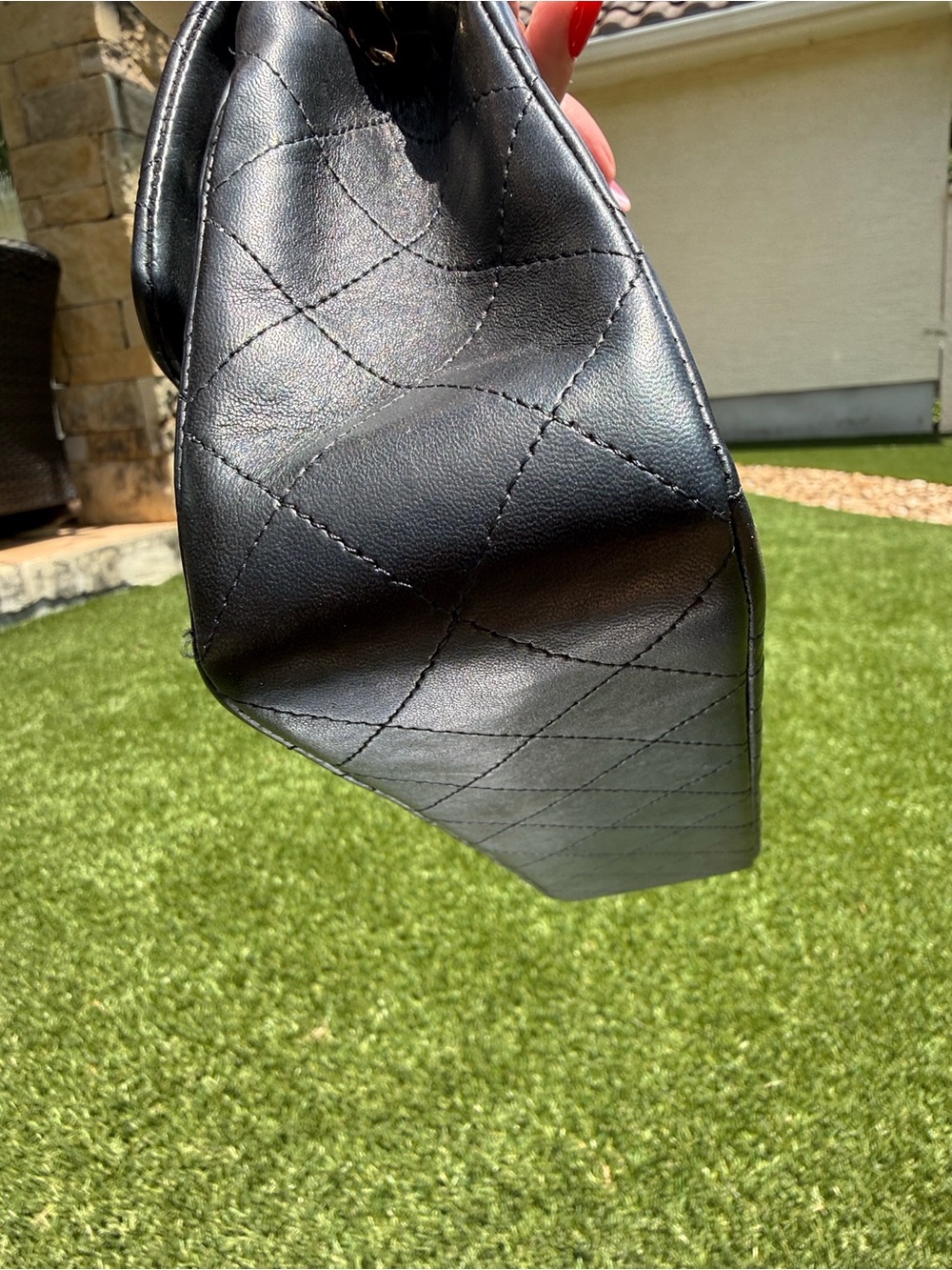 Chanel Vintage Black Quilted Lambskin Double Flap Bag S10 (2005-2006) - Picture 13 of 14